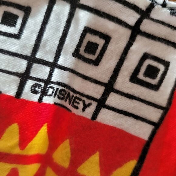 Disney Lion King material fabric sewing Mufasa Simba Pumba 90s rectangle vintage - Picture 5 of 5